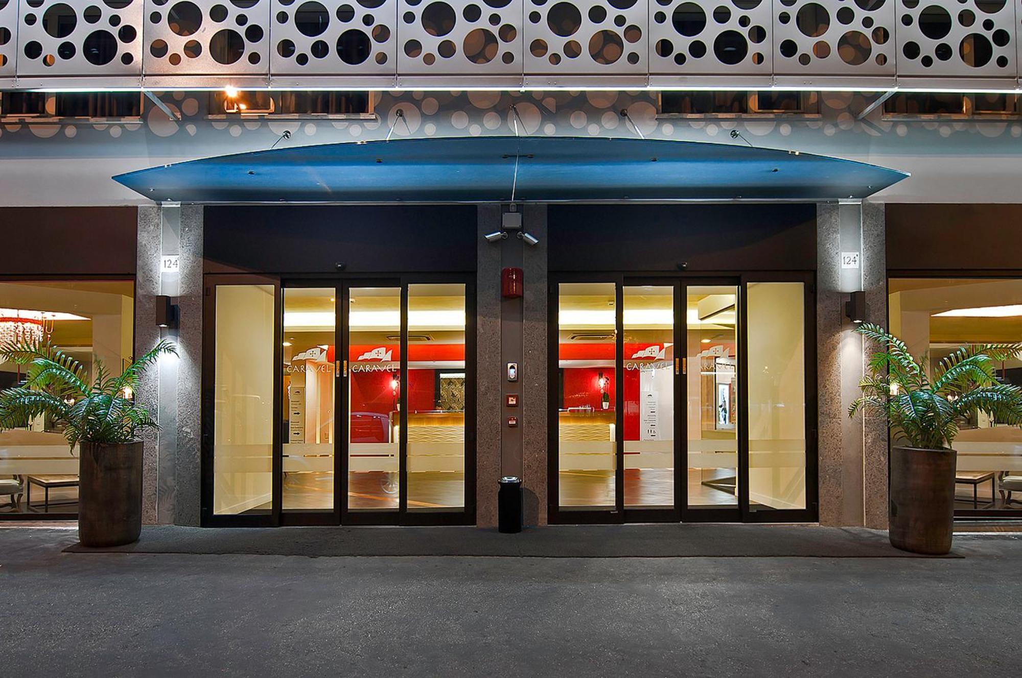 Hotel Caravel Roma Esterno foto